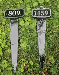 JALONS DE CIMETIÈRE MODÈLE 2